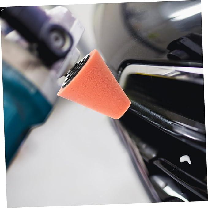 10pcs Car Wax Buffer Sponge Wheel Polishing Pad for Drill Polishing Disc Car Buffer for Detailing for Sealing