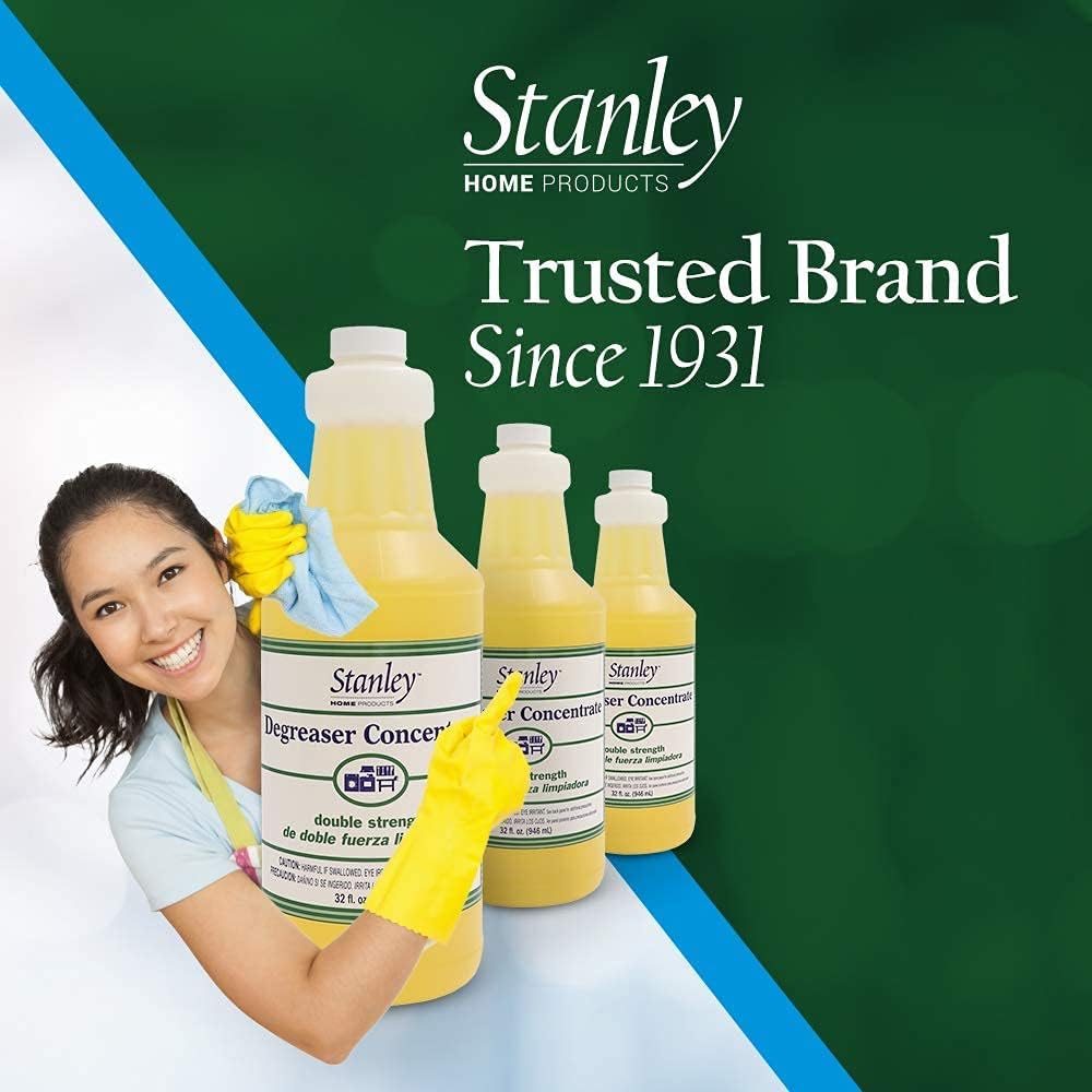 STANLEY HOME PRODUCTS Original Degreaser - Removes Stubborn Grease & Grime - Powerful Multipurpose Cleaning Solution for Home & Commercial Use (6 Pack)