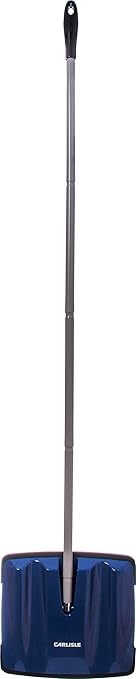 Carlisle FoodService Products Duo-Sweeper Rubberized Carpet and Floor Sweeper – Efficient Manual Cleaning for Restaurants with Low Pile Carpets