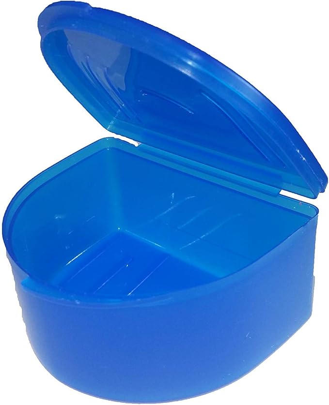 SmartGuard Premium Cleaner Crystals & Cleaning Case -(110 Cleanings)- Removes Stain, Plaque, & Bad Odor from Clear Braces, Dentures, Night Guards, Mouth Guard, & Retainers. (Pack of 2)