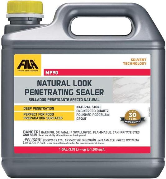 FILA Surface Care Solutions MP90 1GAL Natural Look Penetrating Sealer - Solvent Technology 1 GAL