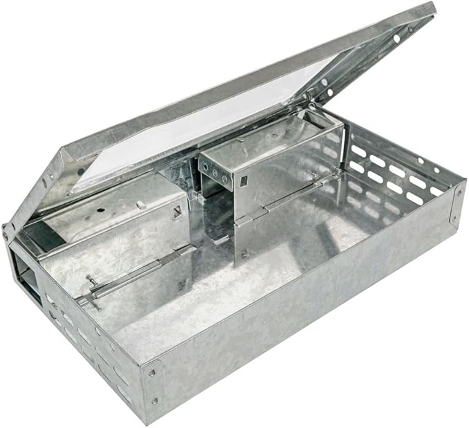 iTrap Multi-Catch Humane Mouse Trap with Clear Top, Repeater Style - 4-Pack for Home & Office | Safe & Effective Rodent Control - Southern Homewares