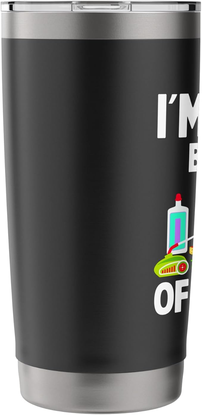 Im in the Business of Sparkle Cleaning Stainless Steel Insulated Tumbler