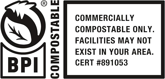 BioBag 100% Certified Compostable Resealable Snack Bags, 360 Count, Perfect for Lunches, Snacks, and On The Go