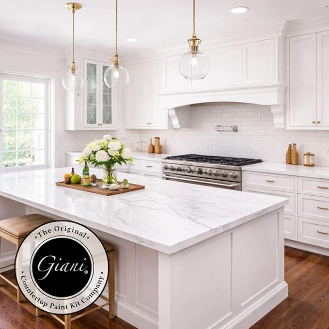 Giani Marble Easy Epoxy Countertop Paint Kit (Carrara White)