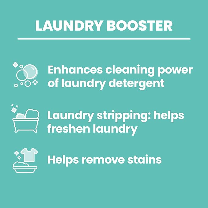 20 MULE TEAM Borax Powder, 65 Ounce, 4 Count, All Natural Laundry Booster & Multi-Purpose Household Cleaner for Kitchen and Bathroom, Stain & Odor Fighter, Helps Deodorize & Freshen