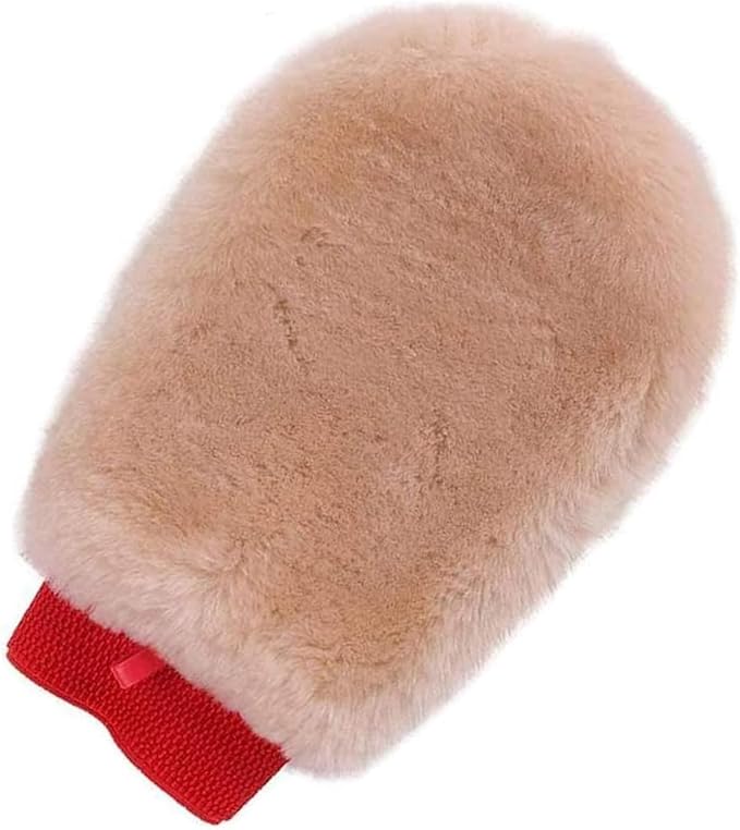 Ultra-Soft Lambswool Car Wash Mitt, Extra Large Scratch-Free Cleaning Glove | Paint-Safe, Lift Dirt, Prevent Swirl Marks, Perfect for Washing and Detailing Cars, Trucks, SUVs & Motorcycles