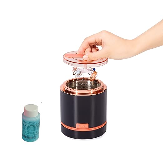 iSonic Compact Ultrasonic Jewelry Cleaner D1800, 110V, 30W