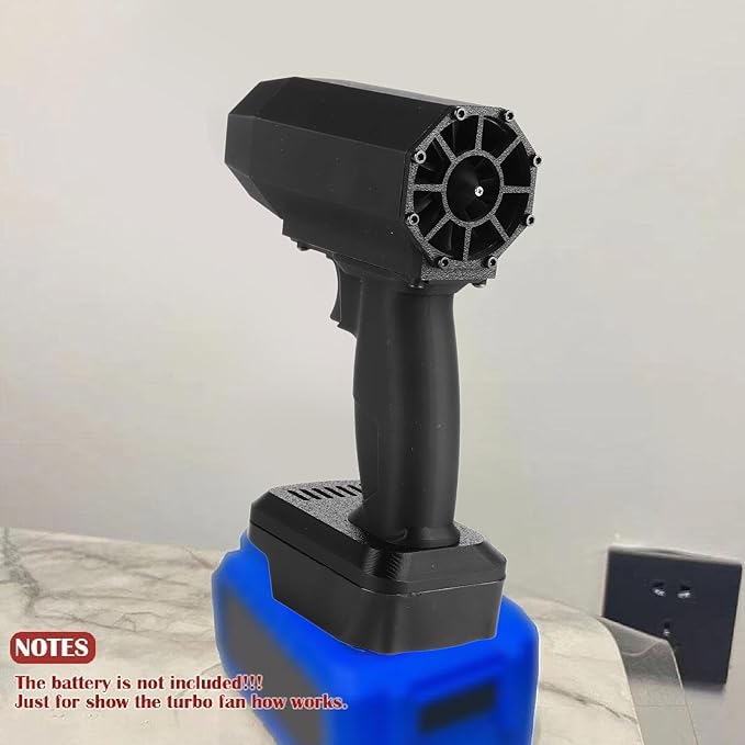 TOPINCN Powerful Cordless Air Duster Blower, 150000RPM High Speed Turbofan with PETG Material, Portable Design for Car Washing, Outdoor Camping (for)