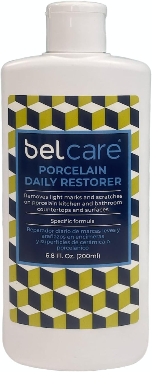 Porcelain Daily Restorer for Kitchen Countertops, Bathroom Vanities and Other Porcelain Surfaces