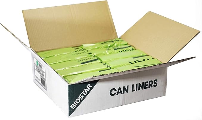 Reli. Biodegradable 13 Gallon Trash Bags | 800 Count Bulk | ASTM D6954 | Green | Eco-Friendly | Oxobiodegradable Under Certain Conditions (See Product Description)