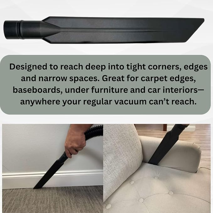 Fit on Proteam Backpack Vacuum Parts & Accessories - Compatible with Hoover C2401 - Vacuum Brush, Dusting Brush, Upholstery Tool & Extended Adapter for Commercial & Industrial Vacuum Cleaners