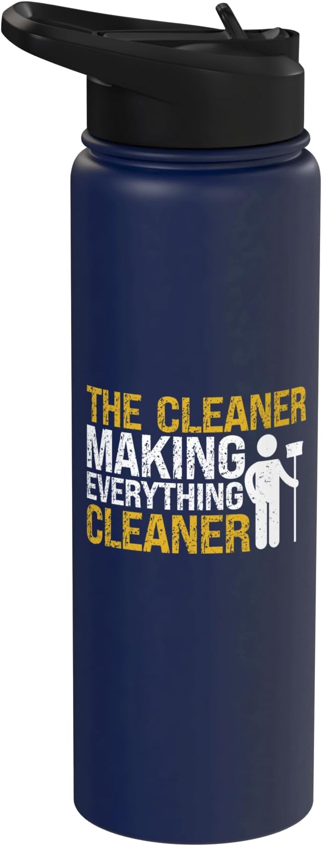 The Cleaner making everything Cleaner Cleaning Stainless Steel Insulated Water Bottle