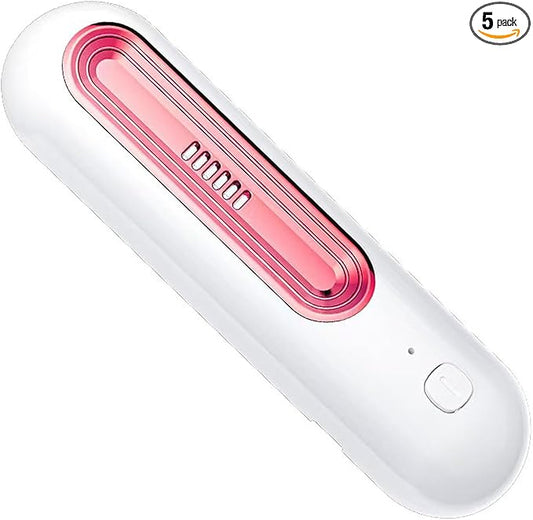 Refrigerator air purifier, air purifier, relieves odors, purifies the air, compact and lightweight, more effective than activated charcoal baking soda (03 Pink)