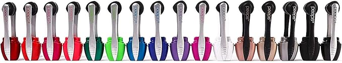Peeps Glasses Cleaner - for Eyeglasses, Reading Glasses, and More - Lens Cleaner with Carbon Microfiber Tech-Injected Red-3 Count (Pack of 1)