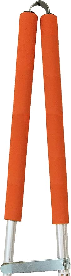 ArcMate Waterway Litter Picker Grabber Tool – Adjustable 24"–33" Reach, Tweezer-Style Pick Up Tongs for Trash Cleanup, River, Lake & Shoreline Use, Lightweight, Orange (15080)
