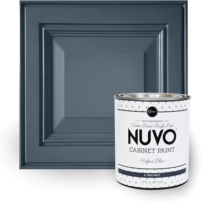 Giani Nuvo Cabinet Paint, Oxford Blue (Quart)