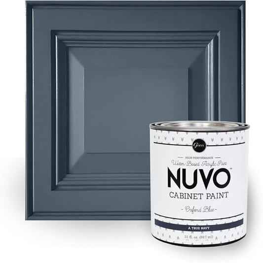 Giani Nuvo Cabinet Paint, Oxford Blue (Quart)