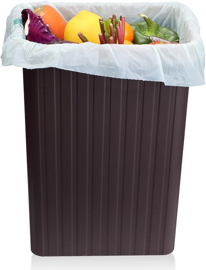 Compostable Bags, 2.6 Gallon Food Scraps Yard Waste Bags, 300 Count, Extra Thick 0.71 Mil. ASTM D6400 Compost Bags Small Kitchen Bag Certified by BPI and TÜV AUSTRIA