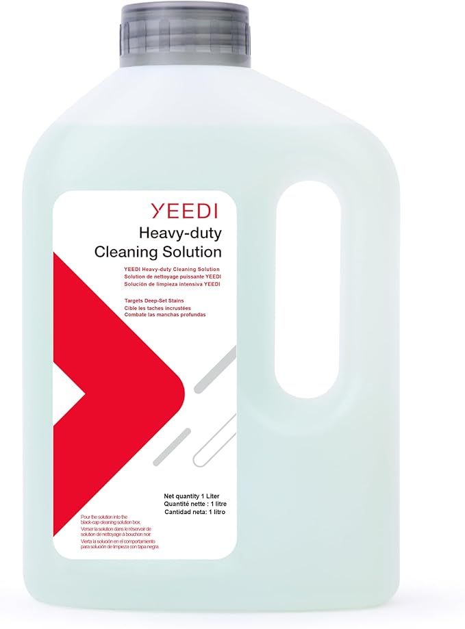 Yeedi Heavy-duty Cleaning Solution (1L) Compatible with S20 Infinity/S20 Infinity Ultra OMNI Station, Included Cleaning Solution (1L) (1pc)