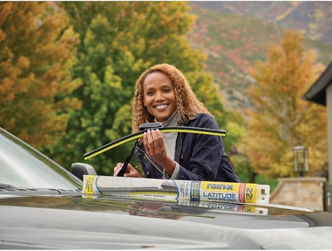 Rain-X 5079276-2 Repellency Water Repellent Wiper Blades, 19" Windshield Wiper, All Weather Streak-Free for Enhanced Visibility w/Water Repellency Formula