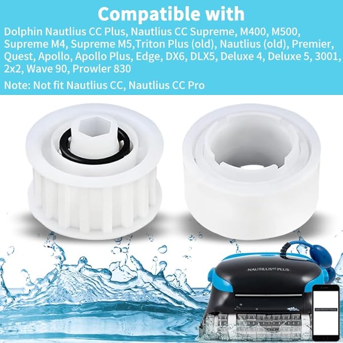 Dolphin Filter + Guide Wheels