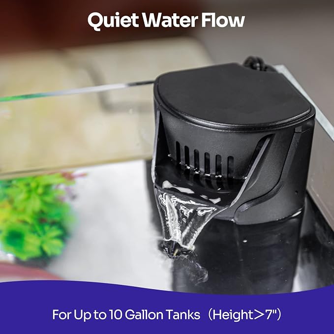 Yaubay Aquarium Filter with Large Magnet Glass Cleaner