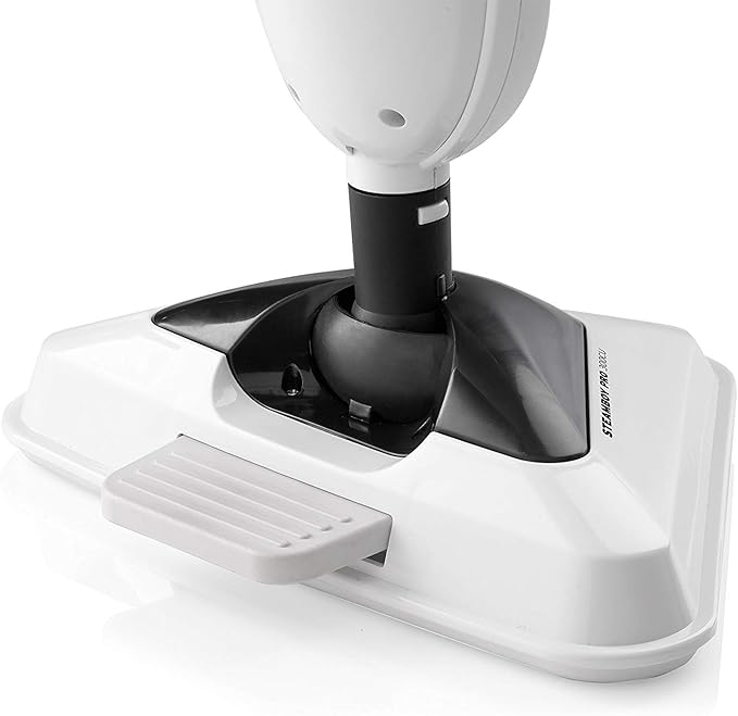 Reliable 300CU Steamboy Pro 3-in-1 Scrub and Steam floor mop with carpet glide - Electric steam scrubber, steam cleaner with 2 microfiber pads, for tile, grout, hardwood floors, 180-degree swivel head