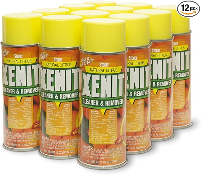 Stoner Car Care 94213-12PK Xenit Citrus Cleaner and Remover - 120-Fluid Ounces 12-Pack