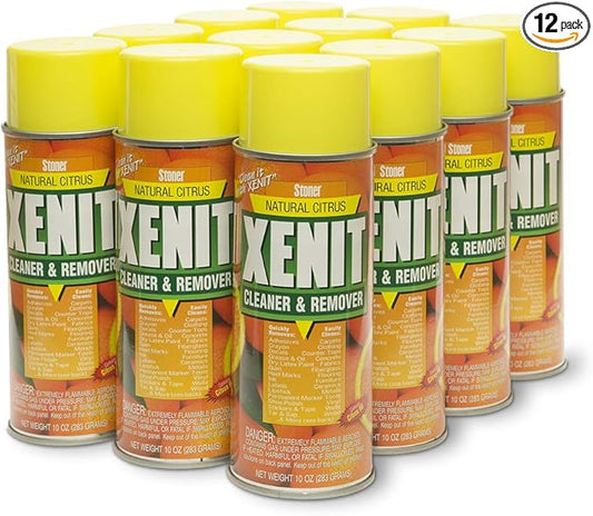 Stoner Car Care 94213-12PK Xenit Citrus Cleaner and Remover - 120-Fluid Ounces 12-Pack