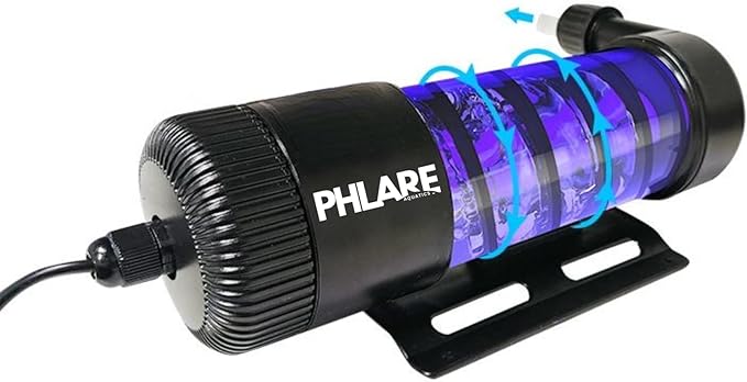 UV Aquarium Filter - External U-V Light for Fresh & Saltwater Tanks and Ponds - 11 Watts