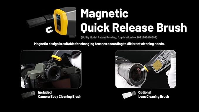 Nitecore BB21 Portable Air Blower for Cameras, Computers and Electronics, Fast Charging USB Rechargeable, 30,000 RPM Electric Compressed Air Duster with Organizer