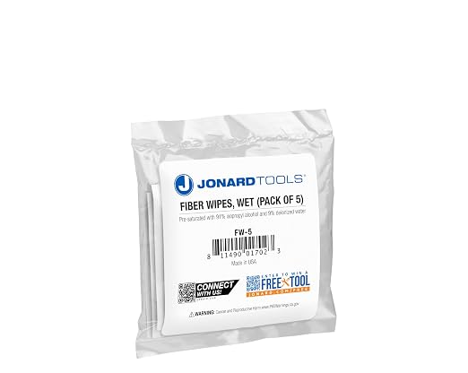 Jonard Tools FW-5 Fiber Wipes