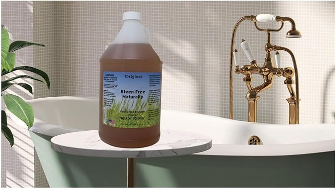 Naturally Preformed Enzyme Cleaner, Enzyme Solution, Multi-Purpose Cleaner, Laundry Additive and More - Ready to Use - Orginal Scent - 128oz (1 Gallon) - Pack of 2