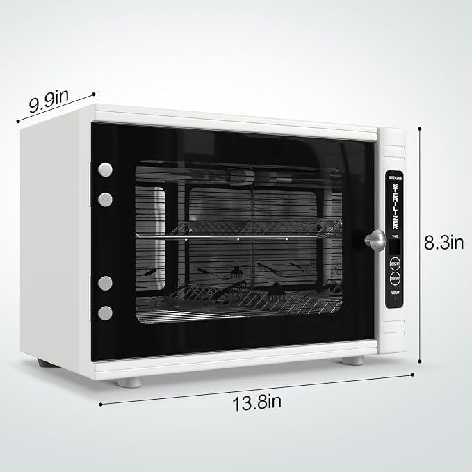 UV Sanitizer Cabinet. UV Light Sanitizer Box with Timer Setting, Suitable for Cleaning of Various Items