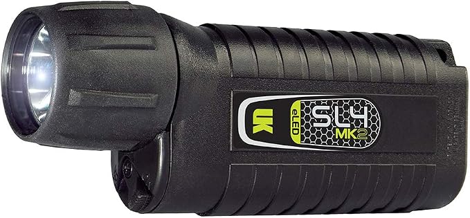 Underwater Kinetics SL4 eLED MK2 600 Lumen Dive Light, Black (Includes Batteries)