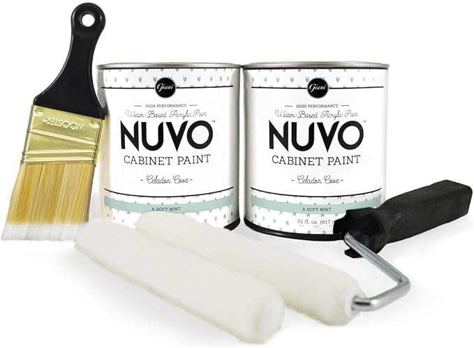 Giani Nuvo All-In-One Cabinet Paint Kit (Celadon Cove)