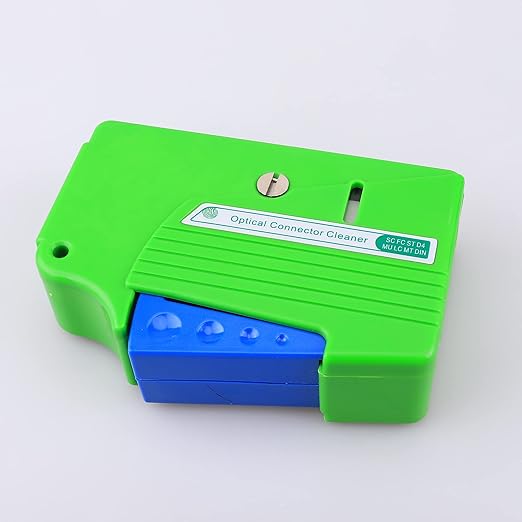 Fiber Optic Cleaner Cleaning Pen Box Kit 2.5mm 1.25mm FC SC ST LC Optical Fiber Cable Connector Endface Optical Cleans Tool Set 4 in 1