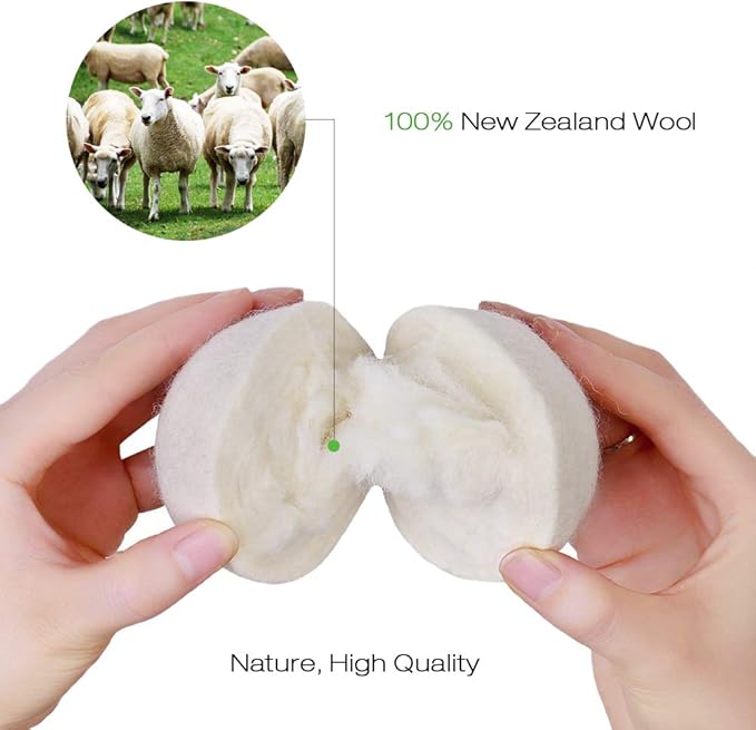 Raffaelo Wool Ball and Raffaelo Dog Toy Plush Squeaking Dog Toy Set