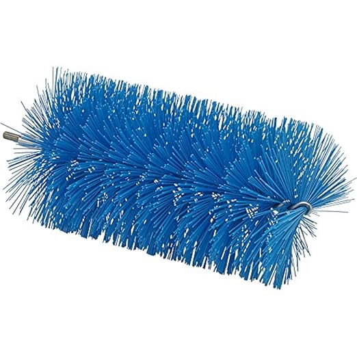 Vikan 53913 Tube Brush,for Flexible Handles,3.5",Blue