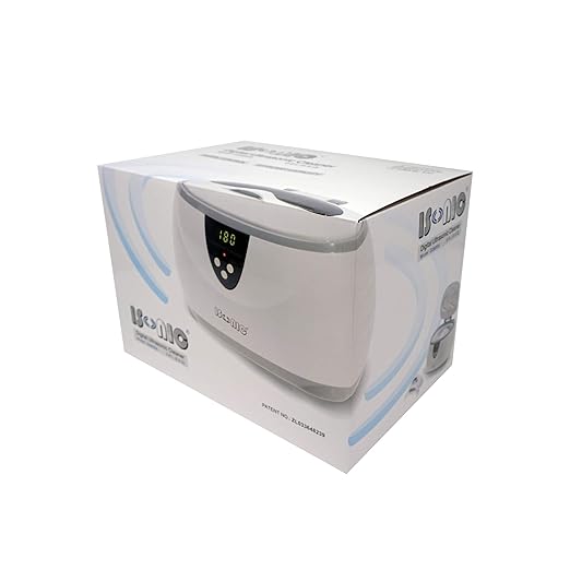 iSonic® Ultrasonic Jewelry Cleaner D3800A with Cleaning Solution Concentrate CSGJ01, 110V
