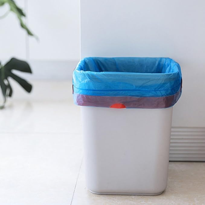 3 Gallon Drawstring Small Trash Bag, Garbage Bags, Blue, 220 Counts