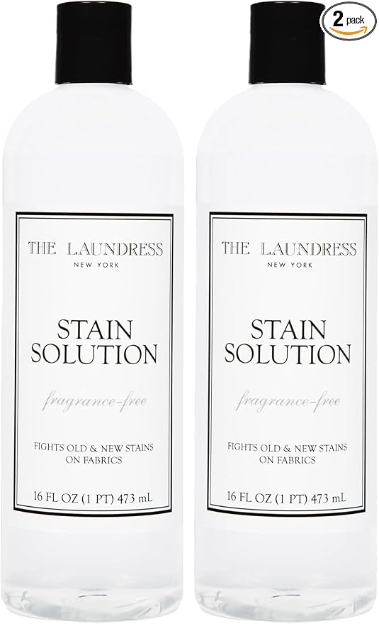 The Laundress New York Stain Solution, 16 Fl Oz Stain Remover for Clothes (Pack of 2)