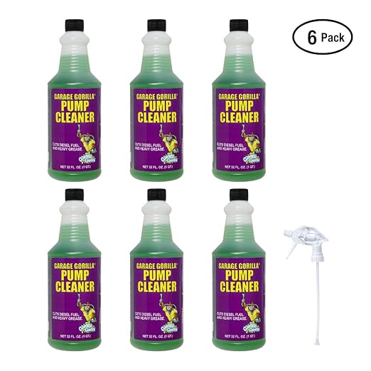 GG-6/32 Garage Gorilla Gas Pump Cleaner, 32 Volts (Pack of 6)