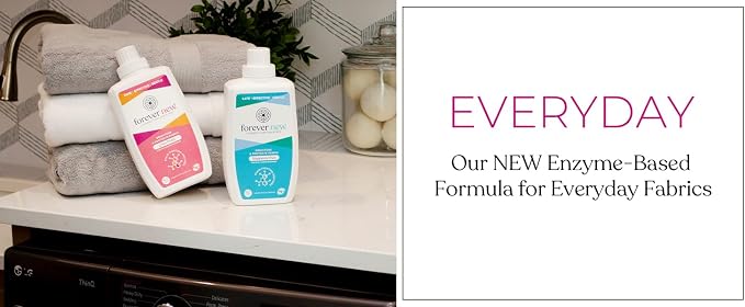 Everyday Liquid Laundry Detergent | Fragrance Free | Hypoallergenic | Enzymed-Based | Odor Control | 60 fl oz
