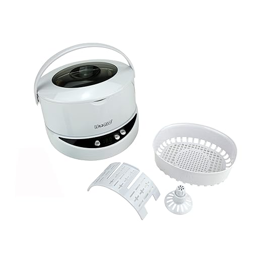 iSonic® Ultrasonic Jewelry Cleaner CDS200B with Cleaning Solution Concentrate CSGJ01, 110V