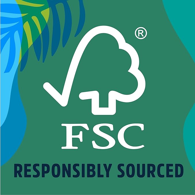 Bonterra Responsibly Sourced Paper Towel, Strong, Absorbent, and Plastic-Free