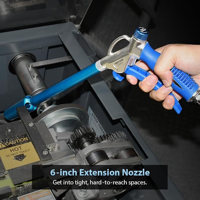 FIRSTINFO A18563FUS Windstorm 2X Flow High Performance Air Blow Gun