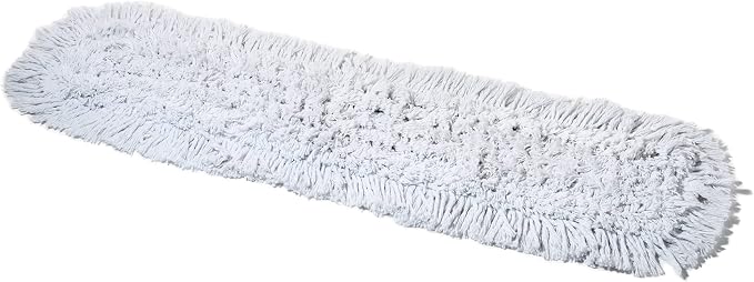 36 Inch Commercial Dust Mop Replacement Head – Reusable Cotton Dust Mop Refill for Floor Cleaning and Janitorial Use