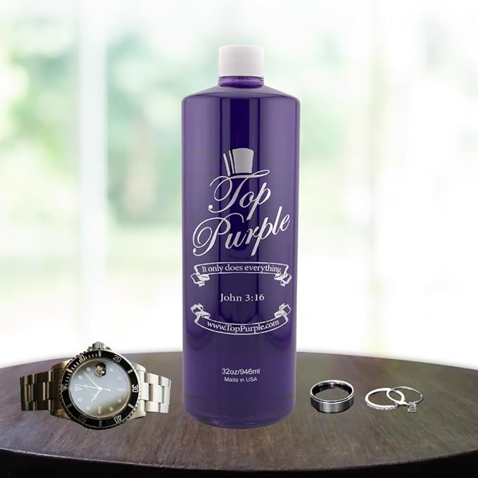 Jewelry and More Cleaner 32 Ounce Refill & 2 Ounce Spray Bottle